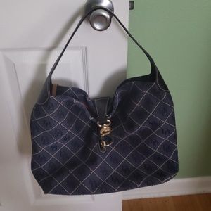 Dooney and Bourke Logo Lock Handbag